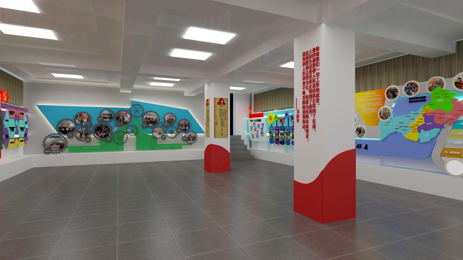 展廳設計怎樣做到視覺平衡